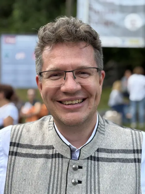 Marc Baldauf, Obmann der Geierwally Freilichtbühne. | Foto: Reichel