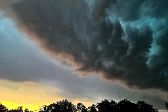 Ab Sonntagnachmittag sind in ganz Oberösterreich schwere Unwetter mit Starkregen, bis zu vier Zentimeter großem Hagel und teils starke Sturmböen möglich. | Foto: TEAM FOTOKERSCHI.AT