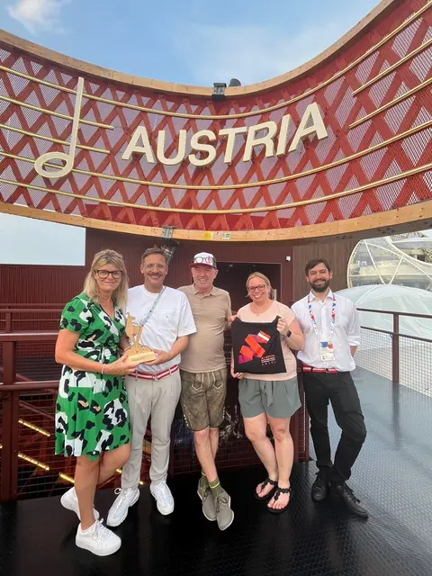Mit Helmut Döller,  Organisator des Österreich-Pavillons auf der Expo 2025 in Osaka. | Foto: privat