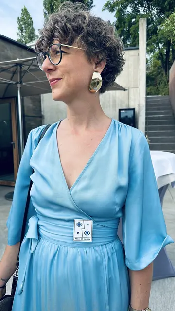 Leni Koinegg präsentierte als Designerin ihre "Make it matter"-Kampagne. | Foto: BRAND DESIGN STUDIO