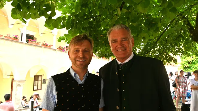 Bernhard Wolfsgruber und Alex Thoma