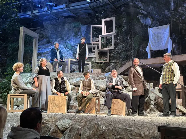 Ein starkes Ensemble erzählt eine interessante Geschichte des Lechtals. | Foto: Reichel