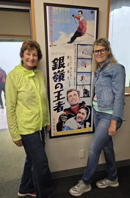 Zeit vergeht. Legenden bleiben. Toni Sailer in Japan. | Foto: privat