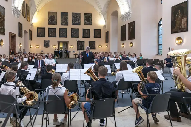 30 Jahre LMS Grein &amp; 10 Jahre GreinBrass. Junior GreinBrass. | Foto: Andreas Hofer
