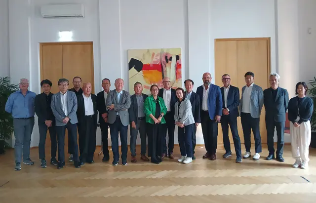 Eine Delegation aus Japan besuchte die Stadt Oberwart. | Foto: Stadtgemeinde Oberwart