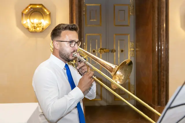 10 Jahre GreinBrass, Christoph Rosenthaler.  | Foto: Andreas Hofer