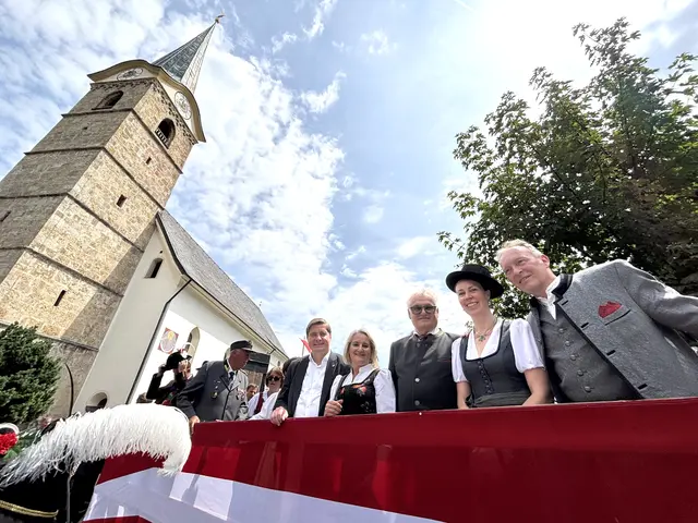 Die Kirchdorfer feierten Jubiläum. | Foto: Kogler