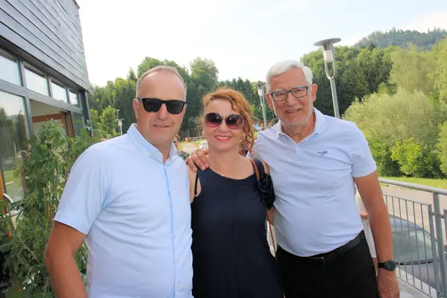 Treue Weggefährten: Alfred Gert mit Adi und Melitta Blümel | Foto: Cescutti