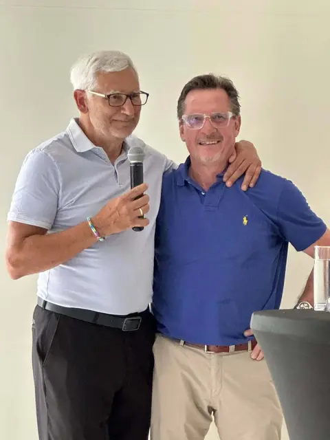 Herzensfreunde: Alfred Gert und Werner Gregoritsch | Foto: Stadtgemeinde Köflach