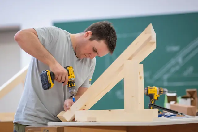 Simon Neumüller beim Landesbewerb im April. | Foto: Röbl