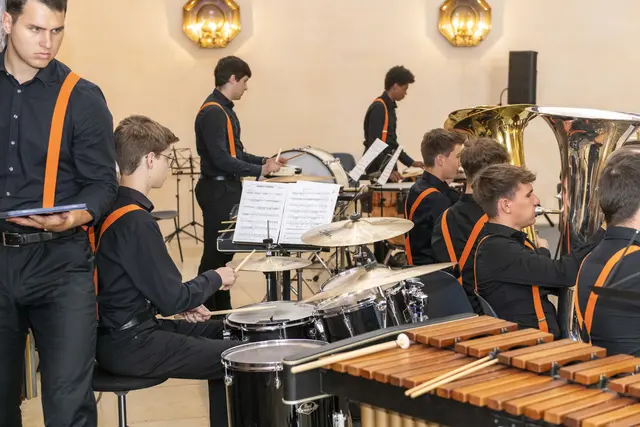 30 Jahre LMS Grein &amp; 10 Jahre GreinBrass. Gast Jugend Brassband OÖ, Leitung Christoph Kaindlstorfer.  | Foto: Andreas Hofer