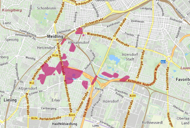 Die Ursache dürfte laut Wiener Netze ein eingeschlagener Blitz gewesen sein. Vor allem Meidling war vom Ausfall betroffen. | Foto: Wiener Netze/Screenshot