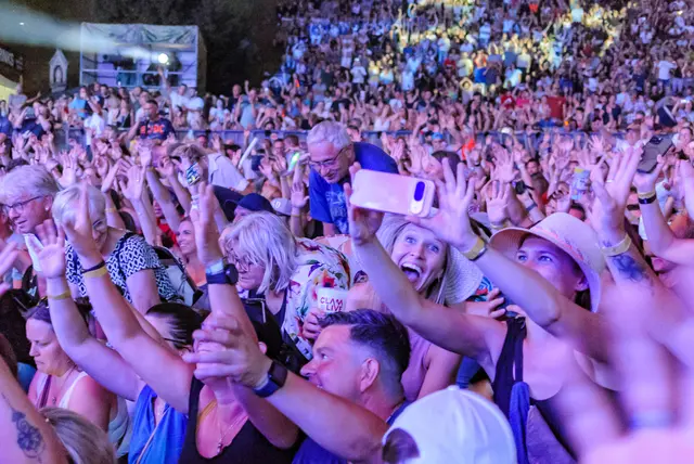 Super Stimmung herrschte unter den 10.000 Konzertbesuchern | Foto: Wolfgang Simlinger