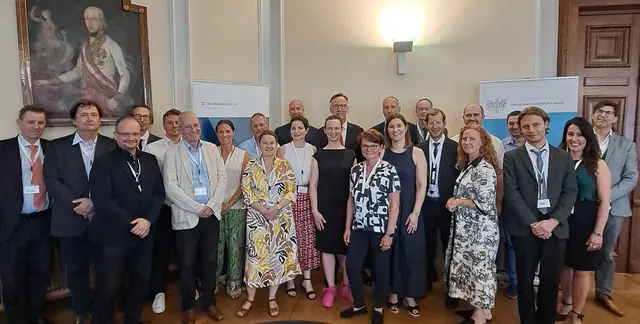 Internationales Treffen: 30 Vetreterinnen und Vertreter der Justiz aus zehn europäischen Ländern tagten in Graz. | Foto: OStA Graz