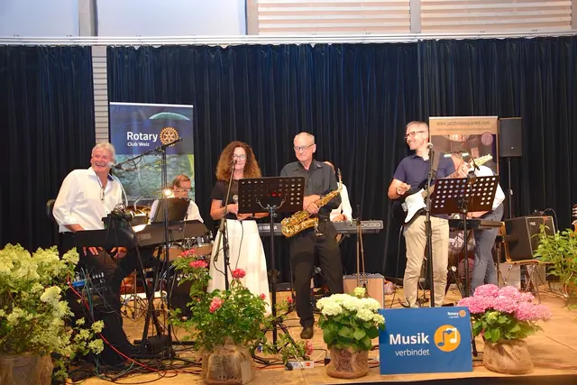 Bei der Rotary-Night fand der erste Auftritt statt. | Foto: Rotary Weiz