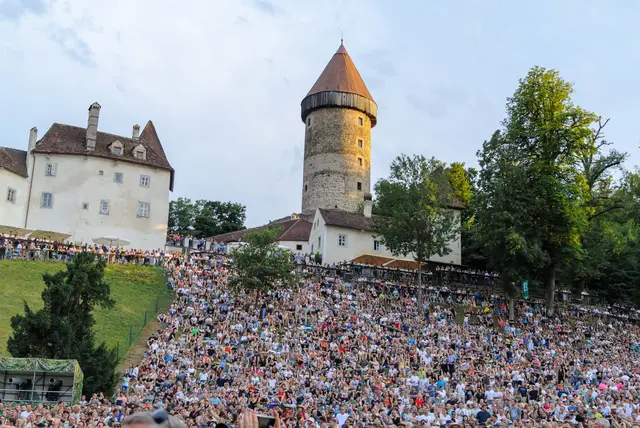 Bereits am späten Nachmittag war das Festivalgelände gut gefüllt | Foto: Wolfgang Simlinger