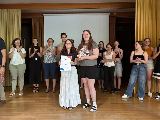 Die Gruppe "Chill mal Kopf" konnte die Jury mit ihrem Ratgeber überzeugen. | Foto: Leonie Stiegler