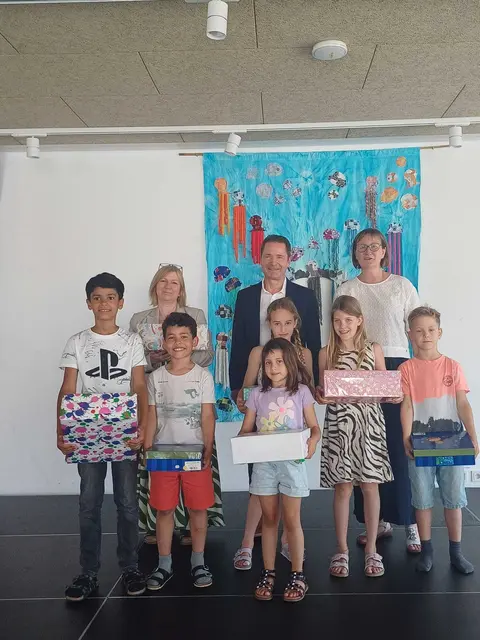 Die Schülerinnen und Schüler haben mit vollem Einsatz an der Aktion zum Wohle anderer Kinder teilgenommen. | Foto: Michael Gönitzer