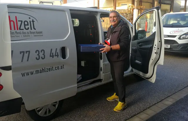 Mario Pauk ist einer von 20 geringfügig beschäftigten Pensionisten. | Foto: Mahlzeit