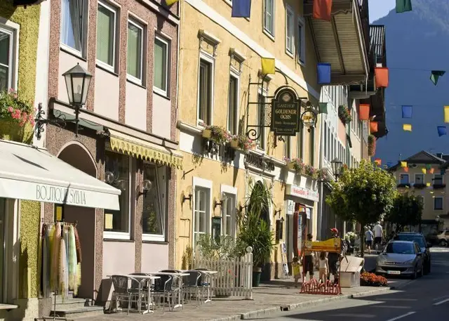 Zahlreiche Klein- und Mittelunternehmen im Zentrum von Golling. | Foto: Golling.inof
