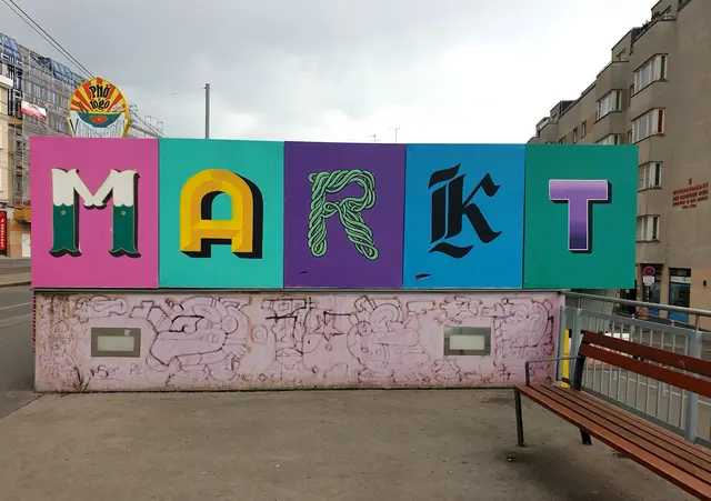 Wiener Wände erlauben es Graffiti-Künstlerinnen und -Künstlern, legal Farbe in die Stadt zu bringen. Seit Jahren ist es geplant, eine solche Wand auch auf der Wieden zu schaffen – bislang ohne Erfolg. | Foto: Christa Posch