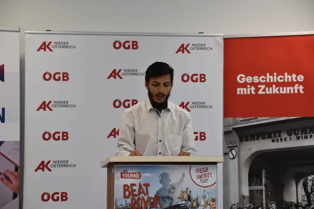 Ehrungen in Scheibbs: Gewerkschaftsbund und Arbeiterkammer hatten zu ihrem großen Aufsatzwettbewerb im Bezirk aufgerufen.