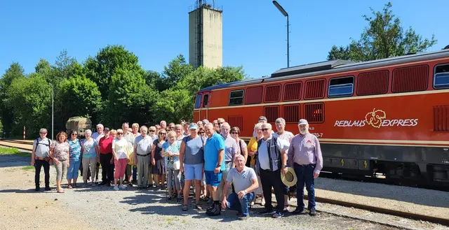 Hochstimmung bei der 3. Tagesfahrt des ÖKB Gerolding ins Retzer Land und in die Erlebniswelt Gallien. | Foto: ÖKB Gerolding