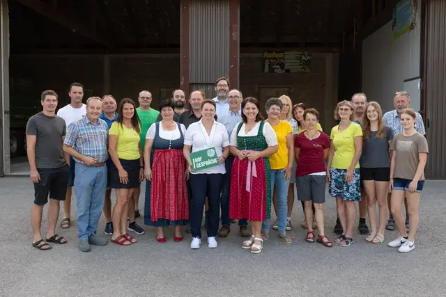 In Oberndorf an der Melk startete der NÖ Bauernbund seine Hofgespräche 2025.
 | Foto: NÖ Bauernbund