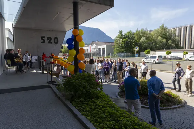 Feierliche Eröffnung der modernisierten Entwicklungslabore in Langkampfen. | Foto: Novartis Österreich