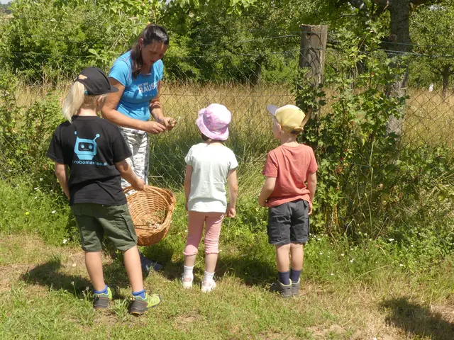 Der Erlebnistag kam bei den Familien in der Region richtig gut an.  | Foto: Naturpark Obst-Hügel-Land