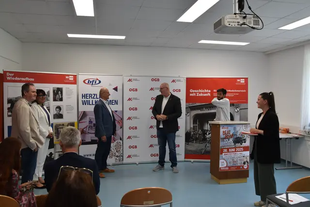 Ehrungen in Scheibbs: Gewerkschaftsbund und Arbeiterkammer hatten zu ihrem großen Aufsatzwettbewerb im Bezirk aufgerufen.