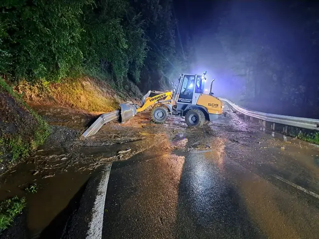 Die 164 war komplett vermurt. | Foto: FF Bischofshofen