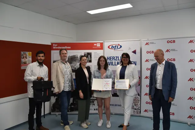 Ehrungen in Scheibbs: Gewerkschaftsbund und Arbeiterkammer hatten zu ihrem großen Aufsatzwettbewerb im Bezirk aufgerufen.