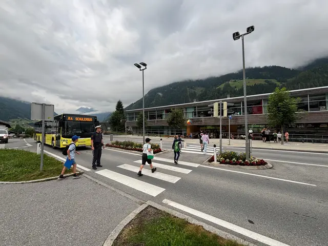 Rund 400 Kinder und Jugendliche sind vor dem Neustifter Schulcampus an Schultagen in Bewegung. | Foto: Kainz