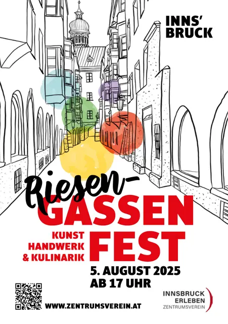 Das Riesengassenfest findet am 5. August 2025 ab 17 Uhr statt. | Foto: Zentrumsverein