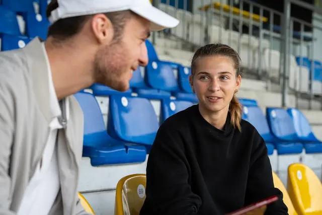 Lilah Havel zeigt sich selbstbewusst und möchte nächste Saison mit der Vienna richtig durchstarten. | Foto: Valentina Marinelic/MeinBezirk