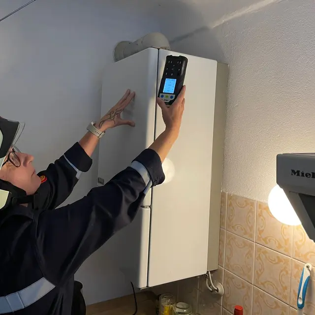 Kontrolle durch die Feuerwehr | Foto: ÖA FF GS