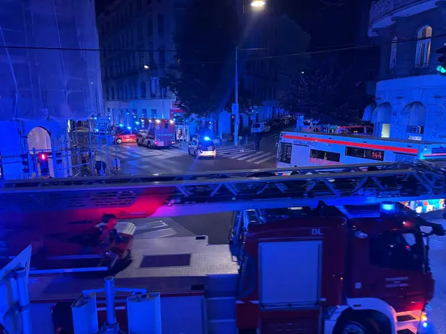 Ein Brand in der Gumpendorfer Straße löste einen Großeinsatz aus. | Foto: zVg