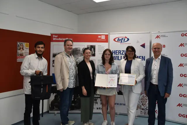 Ehrungen in Scheibbs: Gewerkschaftsbund und Arbeiterkammer hatten zu ihrem großen Aufsatzwettbewerb im Bezirk aufgerufen.