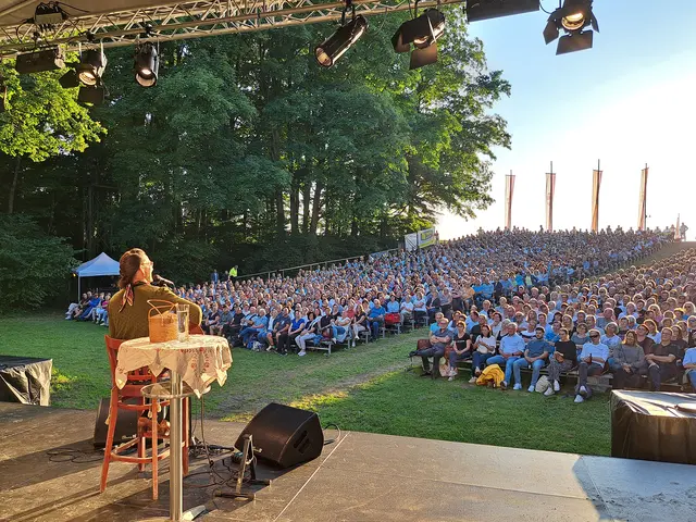 Die Kabarettistin brachte das Publikum immer wieder zum Lachen. | Foto: Marktgemeinde Frankenburg