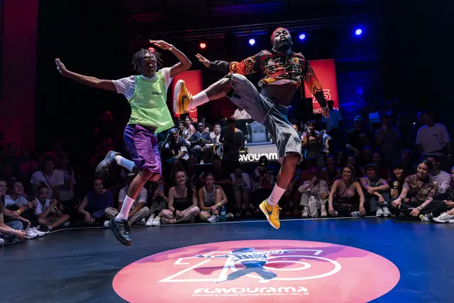 Die Battles der Finals in der Szene Salzburg bringen die weltbesten TänzerInnen auf eine Bühne – begleitet von den internationalen DJs Coflo und Joseph Wu, einzigartigen Showacts und einem Publikum, das für unvergessliche Atmosphäre sorgt. | Foto: Muriel Rieben