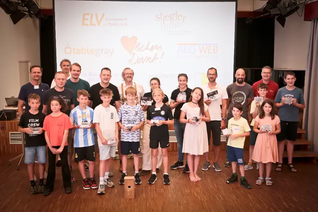 Die Kinder beim Workshop in St. Stefan ob Stainz | Foto: Nina Ortner