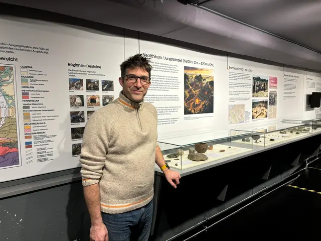 Oliver Regelsberg vom Heimatmuseum Hafnerbach | Foto: Martina Schweller