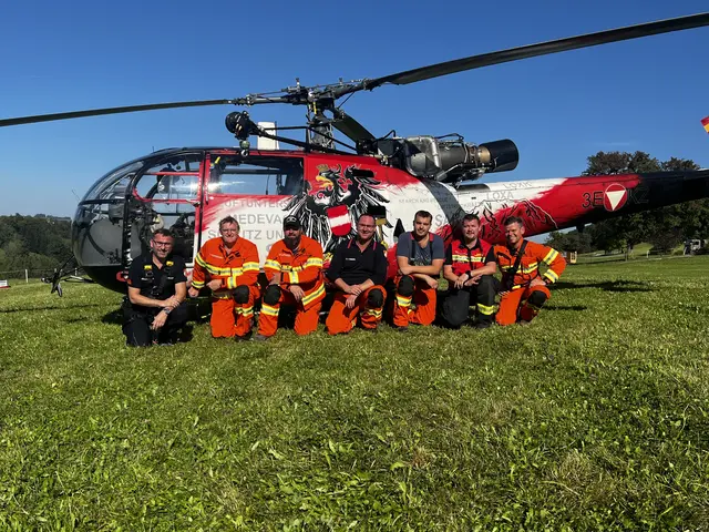 Stets einsatzbereit: das Flughelfer-Team des Stützpunkts für Flughelfer- und Waldbrandbekämpfung in Reichraming. | Foto: FF Reichraming