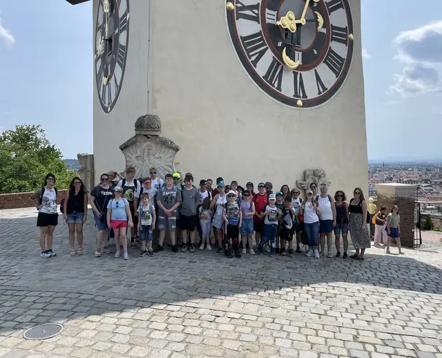Der Ausflug nach Graz stellte für die Schülerinnen und Schüler der ASO Gröbming ein besonderes Erlebnis dar. | Foto: ASO Gröbming