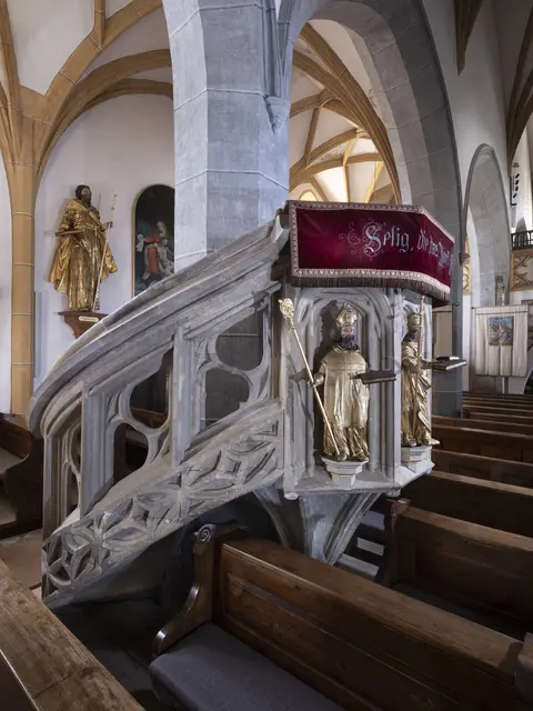 dei Kanzel in der Pfarrkirche St.Marein/Lav | Foto: Ferdinand Neumüller
