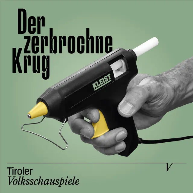 Plakatmotiv „Der zerbrochne Krug“, Gestaltung: Markus Scheiber, 2024. Ausgezeichnet mit Silber beim Graphis Poster Award 2026.  | Foto: Markus Scheiber