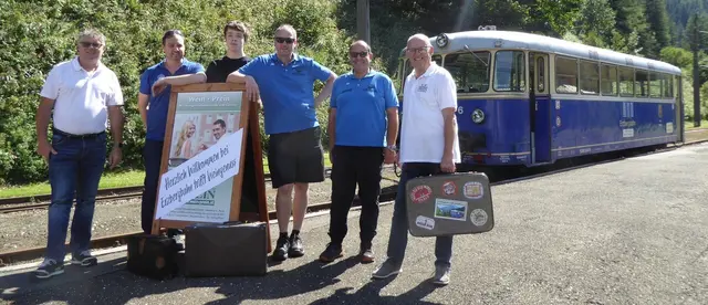 Die Erzbergbahn veranstaltet zum Saisonbeginn mit "Weingenuss trifft Erzbergbahn" die erste Themenausfahrt. | Foto: Verein Erzbergbahn