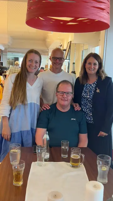 Hinten von links nach rechts: Bianca Leitner, Bernhard Plattner, Caroline Jarnig Vorne: Martin Egger | Foto: ODV