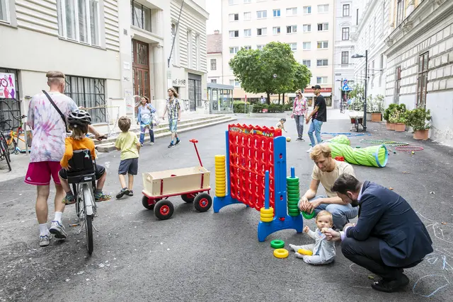 Die Magdalenenstraße wird diesen Sommer wieder zur Spielstraße. | Foto: BV 6
